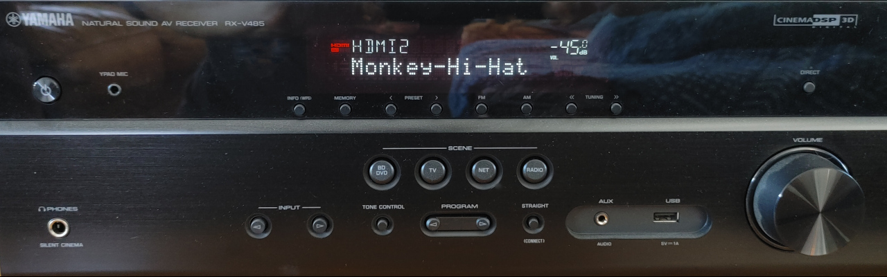 Inside the Monkey Hi Hat Music Visualizer
